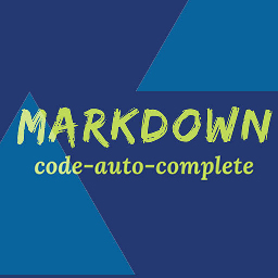 Markdown Code Auto Complete